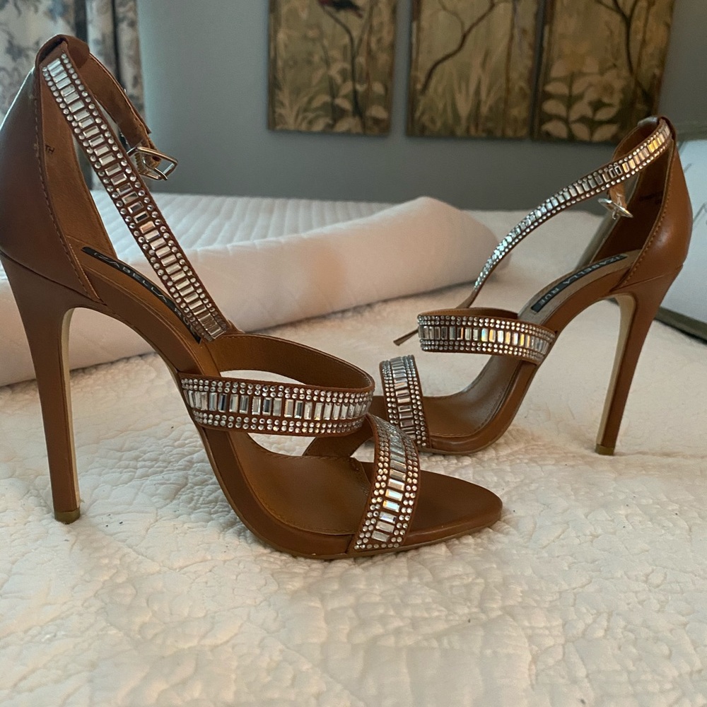Embellished strappy sandals